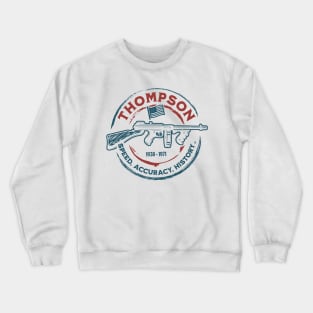 Thompson Submachine Gun | World War 2 Weapon Crewneck Sweatshirt